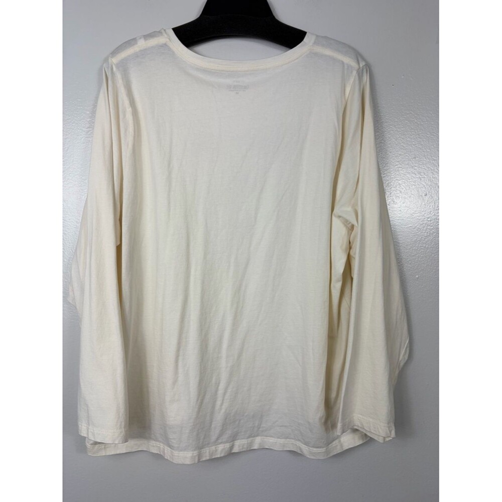 J. Crew Long-Sleeve Fall Dogs Graphic Tee 3X - Picture 5 of 5